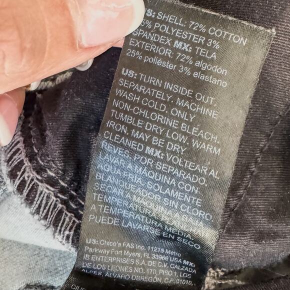 White House Black Market-MidRise Girlfriend-Everyday Soft-White Washed Jean-SZ 0 - Picture 7 of 10